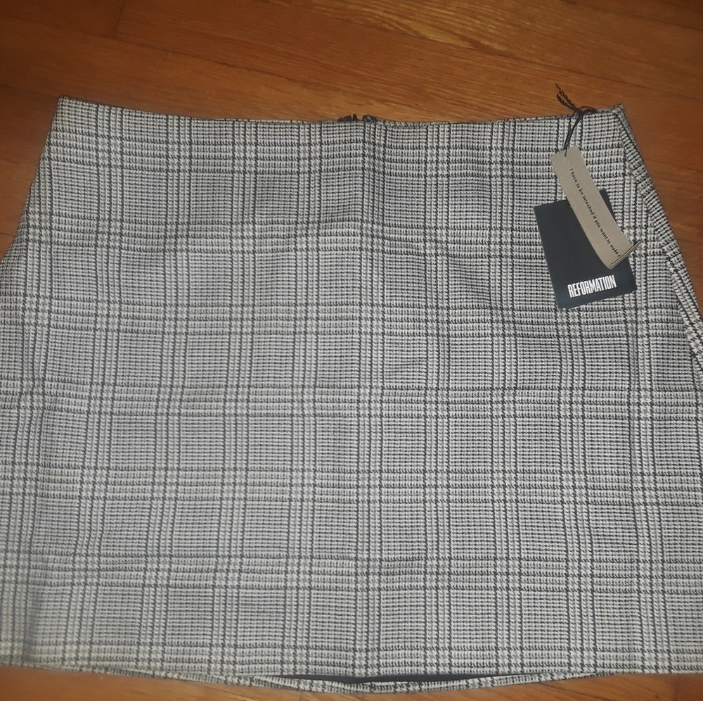 Reformation Autumn skirt in Durham #Reformation